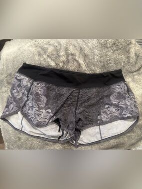 Lululemon speed up shorts 2 inch size 10